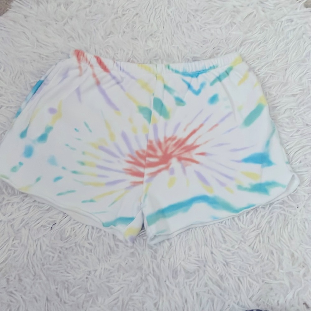 Art Class Tie Dye Sweater Shorts